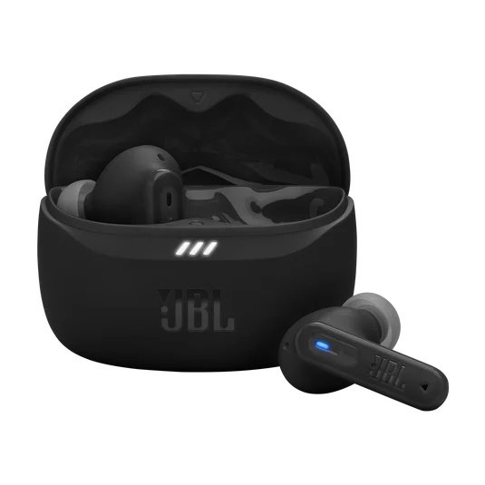 AUDÍFONOS JBL TUNE BEAM – INTRAAURICULARES – HASTA 12 HORAS – NEGRO