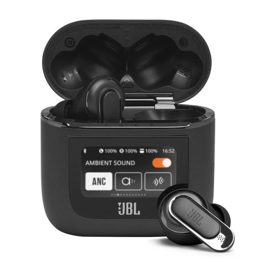 AUDÍFONOS INALÁMBRICOS JBL TOUR PRO 2 – CANCELACIÓN ADAPTATIVA – NEGRO