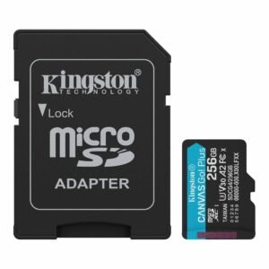 TARJETA MICROSDXC KINGSTON CANVAS GO PLUS 256GB – UHS-I