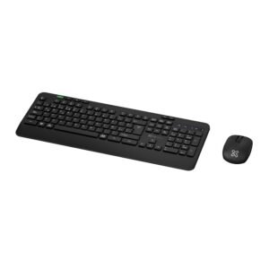 COMBO TECLADO Y MOUSE KLIP XTREME KBK-750 – 2.4 GHZ Y BLUETOOTH – ESPAÑOL – NEGRO