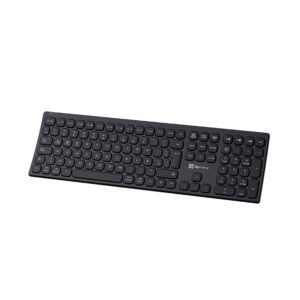 TECLADO KLIP XTREME KBK-900 CURVE – INALÁMBRICO – ERGONÓMICO – ESPAÑOL – NEGRO