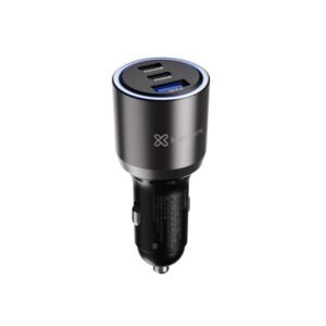 CARGADOR PARA CARRO KLIP XTREME KCC-140 – 140W – 2 USB-C Y USB-A