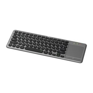 TECLADO KLIP XTREME KCK-550S – TOUCHPAD – 2.4 GHZ Y BLUETOOTH 5.0 – ESPAÑOL – GRIS