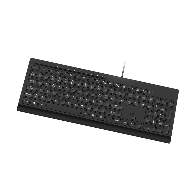 TECLADO KLIP XTREME KKM-252S – USB – TECLAS MULTIMEDIA – ESPAÑOL – NEGRO