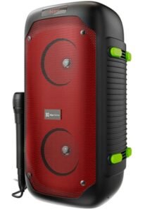 PARLANTE PORTÁTIL KLIP XTREME KLS-100 – BLUETOOTH 5.0 – 2 X 4" – NEGRO