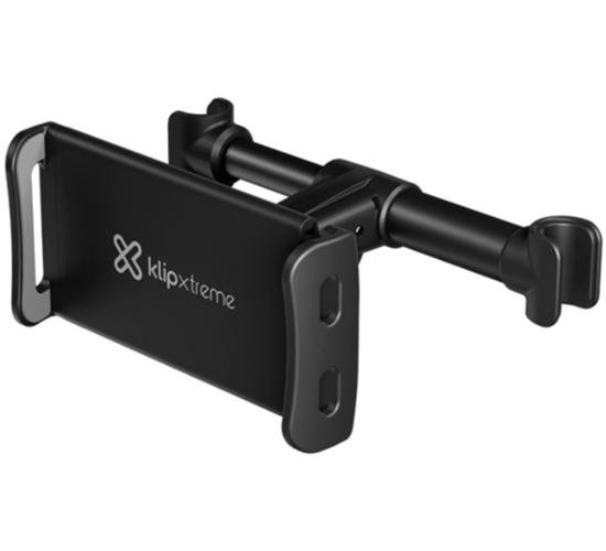 SOPORTE PARA REPOSACABEZAS KLIP XTREME KMH-250 – CON GANCHO – NEGRO