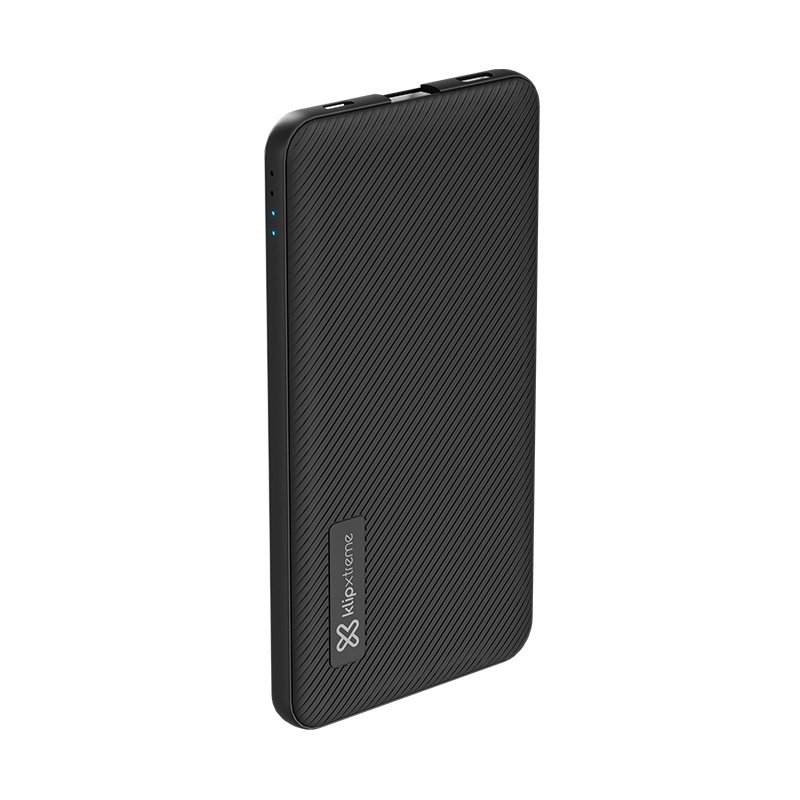 POWER BANK KLIP XTREME KPB-250 – 5.000 MAH – USB-C Y USB-A – NEGRO
