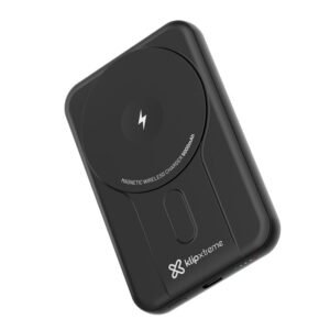 POWER BANK MAGNÉTICO KLIP XTREME KPB-350 – CARGA INALÁMBRICA – USB-C – NEGRO