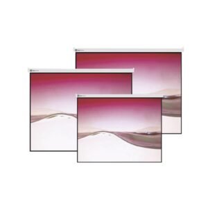 PANTALLA DE PROYECCIÓN KLIP XTREME KPS-303 – 100" – 4:3 – BLANCO MATE – PARED O TECHO