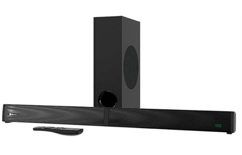 BARRA DE SONIDO KLIP XTREME KSB-301 – 2.1 CANALES – 200W – NEGRO
