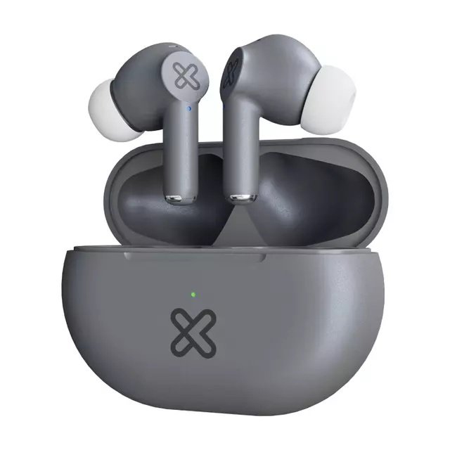 AUDÍFONOS KLIP XTREME KTE-015GR TWS – BATERÍA 60 MAH – GRIS