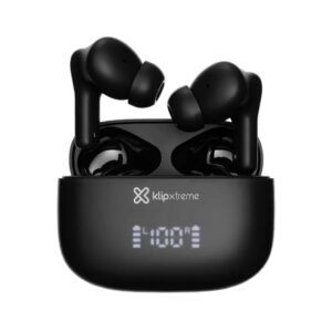 AUDÍFONOS KLIP XTREME KTE-850BK – ANC HÍBRIDO – 26 HORAS – BLUETOOTH 5.4 – NEGRO