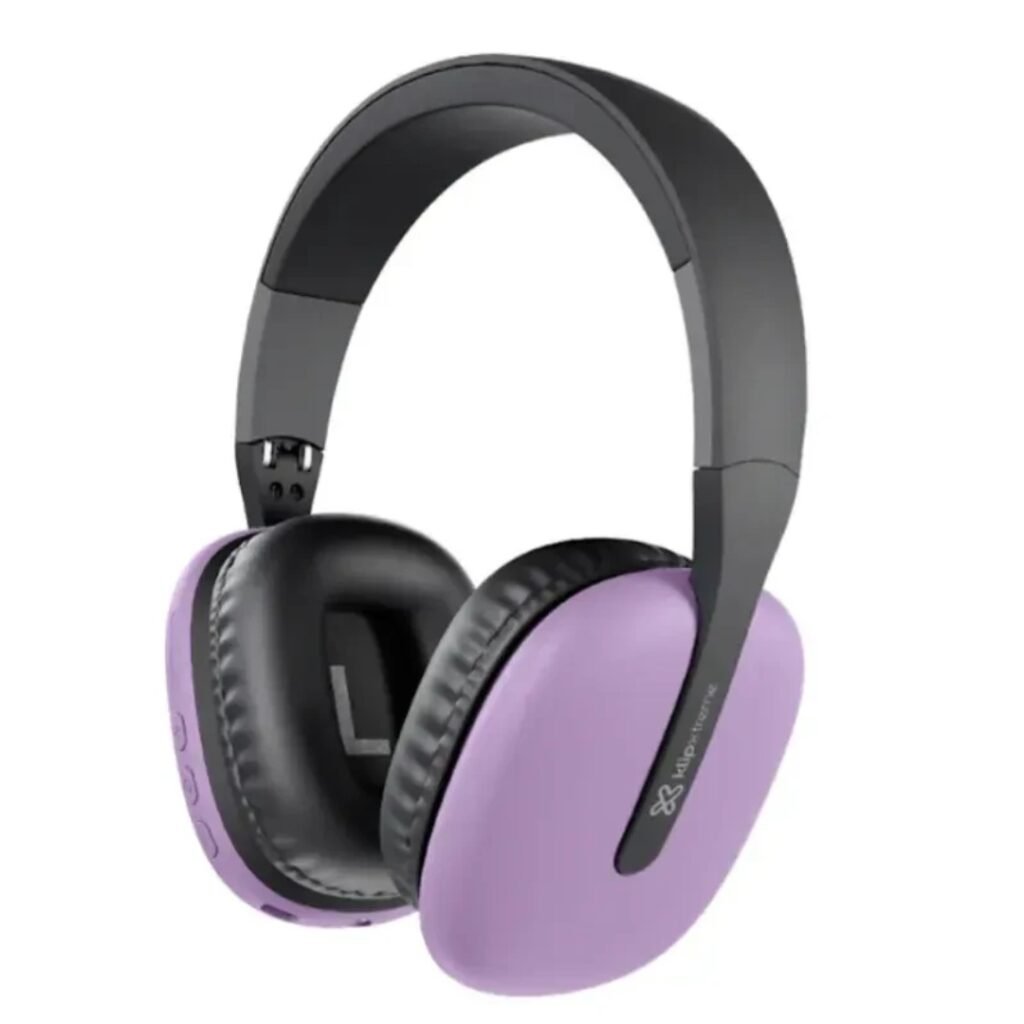 AUDÍFONOS INALÁMBRICOS KLIP XTREME KWH-010PR – 25 H – BLUETOOTH 5.3 – MORADO