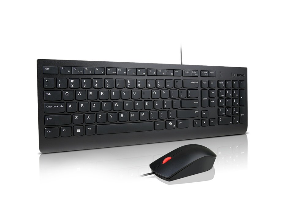 COMBO TECLADO Y MOUSE LENOVO ESSENTIAL WIRED – ALÁMBRICO