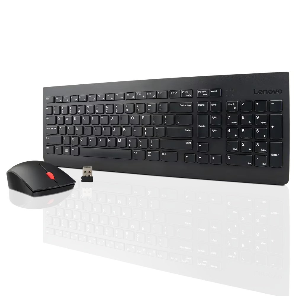 COMBO TECLADO Y MOUSE LENOVO 510 – INALÁMBRICO – ESPAÑOL – NEGRO