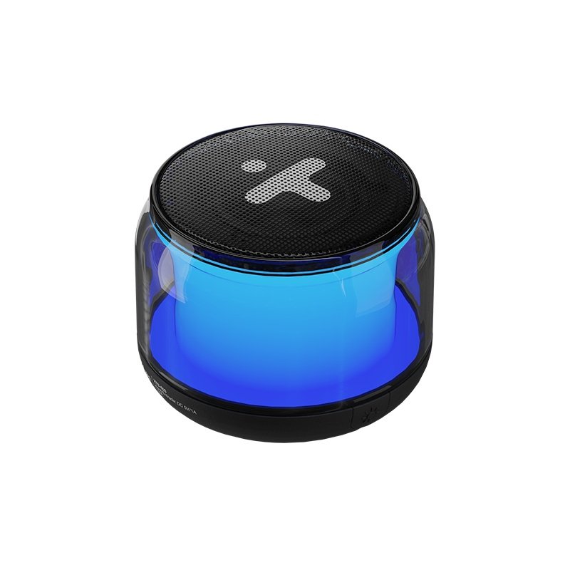 PARLANTE BLUETOOTH XTECH HALEN XTS-603 – 3W – TWS – LUCES LED – NEGRO