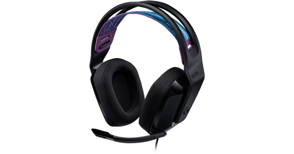 AUDÍFONOS GAMER LOGITECH G335 – ALÁMBRICOS 3.5 MM – NEGRO