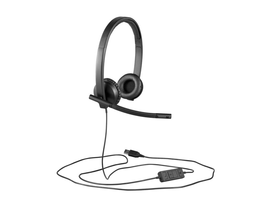 AUDÍFONOS LOGITECH H570E ESTÉREO – VERSIÓN TEAMS – MICRÓFONO BOOM