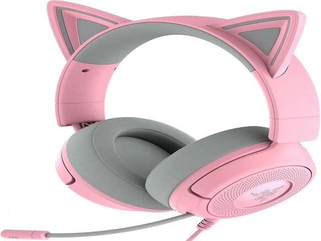 AUDÍFONOS GAMER RAZER KRAKEN KITTY V3 X – CON CABLE