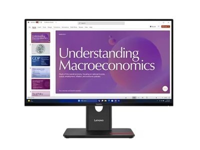 MONITOR LENOVO THINKVISION T24D-40 23.8" – IPS – HDMI – DISPLAYPORT – USB
