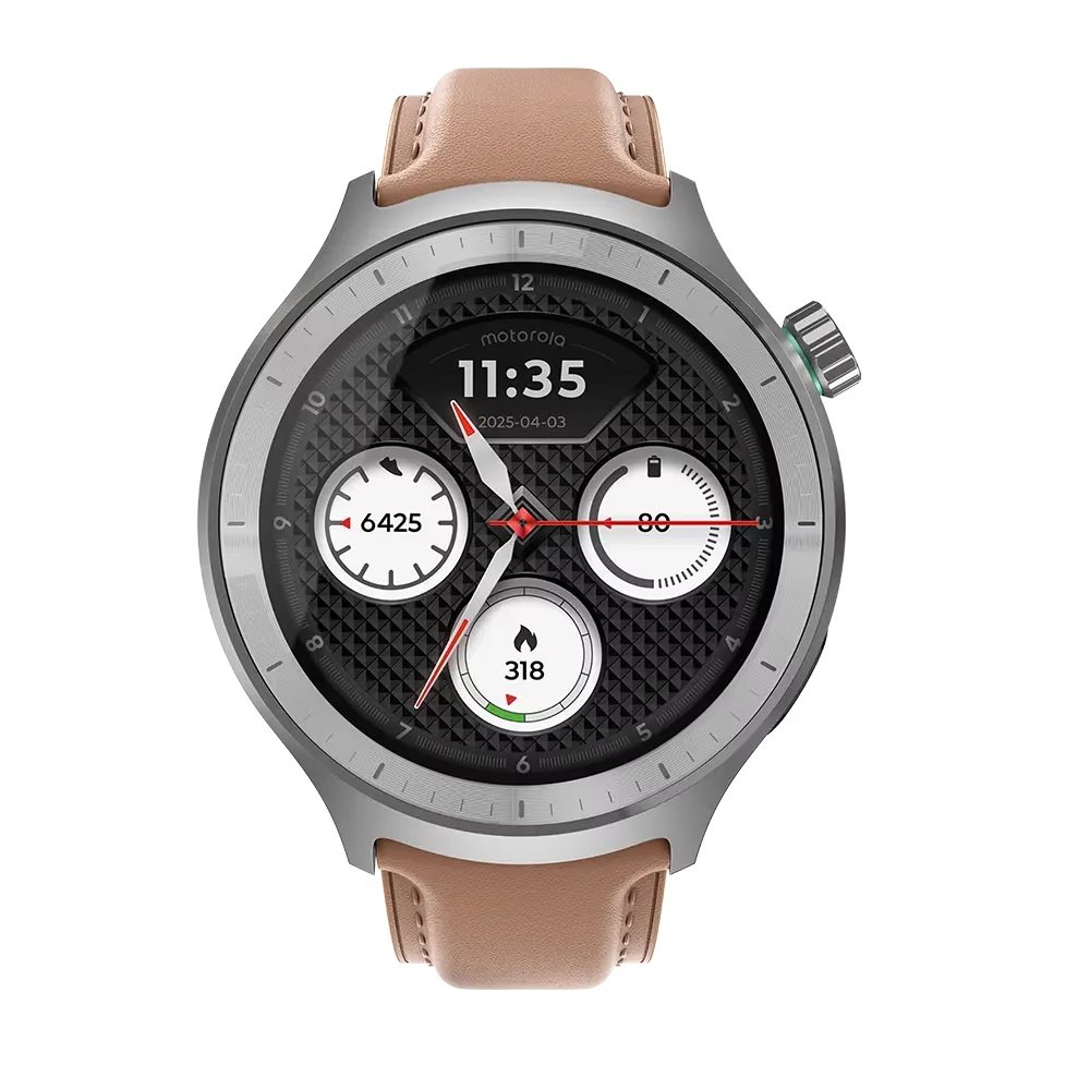 RELOJ INTELIGENTE MOTOROLA MOTO 1.4" – BLUETOOTH – 450 MAH – PLATA