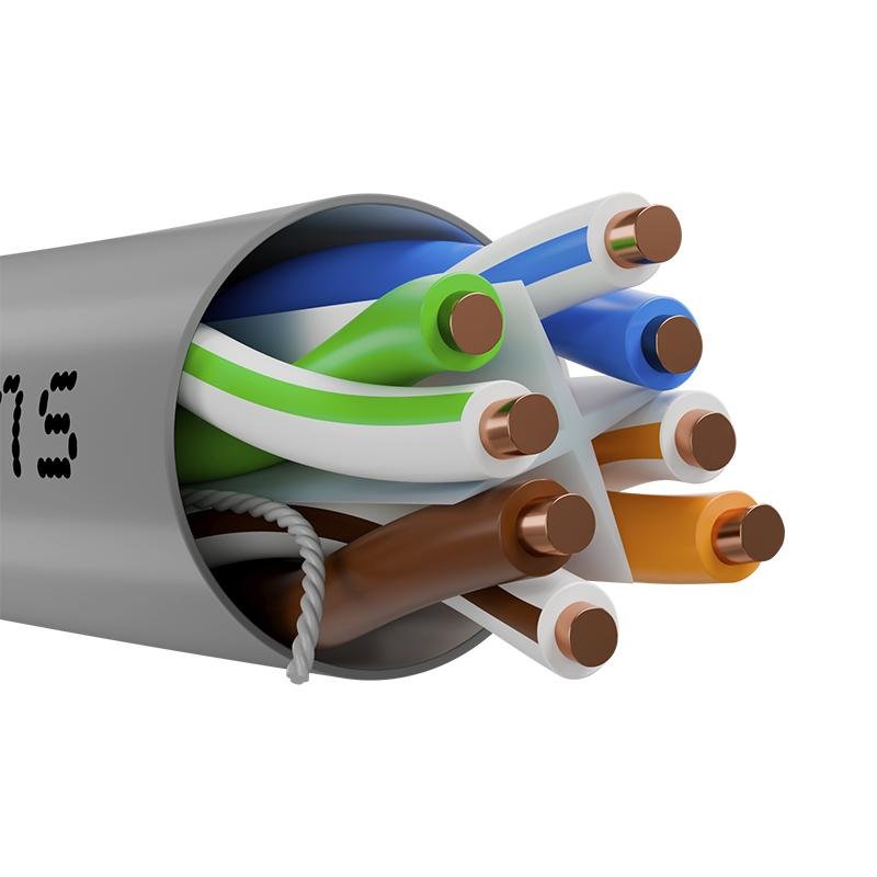 CABLE UTP CAT6 NEXXT PROFESSIONAL – 4 PARES 24AWG – CM – 305 M – GRIS