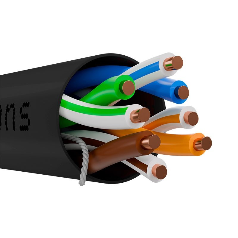 CABLE UTP CAT5E NEXXT PARA EXTERIOR – 4 PARES 24AWG – CMX – 305 M