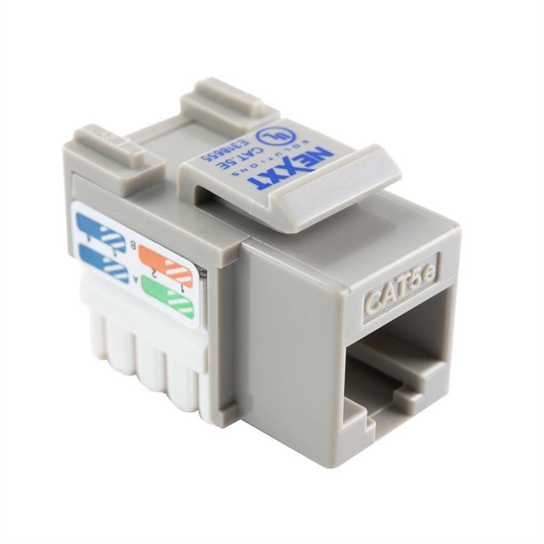 INSERTO MODULAR NEXXT AW110NXT11 – RJ-45 – 1 PUERTO – GRIS