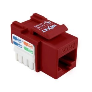 INSERTO MODULAR NEXXT AW110NXT13 – RJ-45 – 1 PUERTO – ROJO