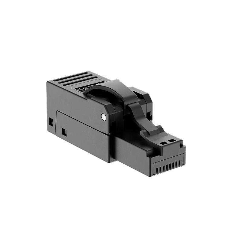 CONECTOR RJ45 NEXXT NGM-UTG00 – CAT6 MPTL – 5 GIGABIT ETHERNET – NEGRO