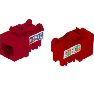 JACK KEYSTONE NEXXT PCGKJC6TYRJRD – CAT 6 SIN BLINDAJE – ROJO