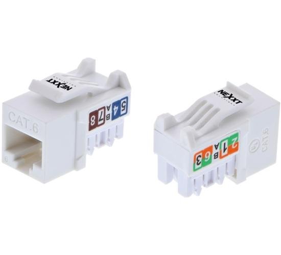 JACK KEYSTONE NEXXT PCGKJC6TYRJWH – CAT 6 SIN BLINDAJE – BLANCO