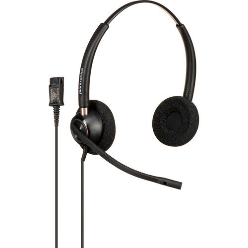 AUDÍFONOS POLY ENCOREPRO HW520 – QUICK DISCONNECT – MICRÓFONO BOOM – NEGRO
