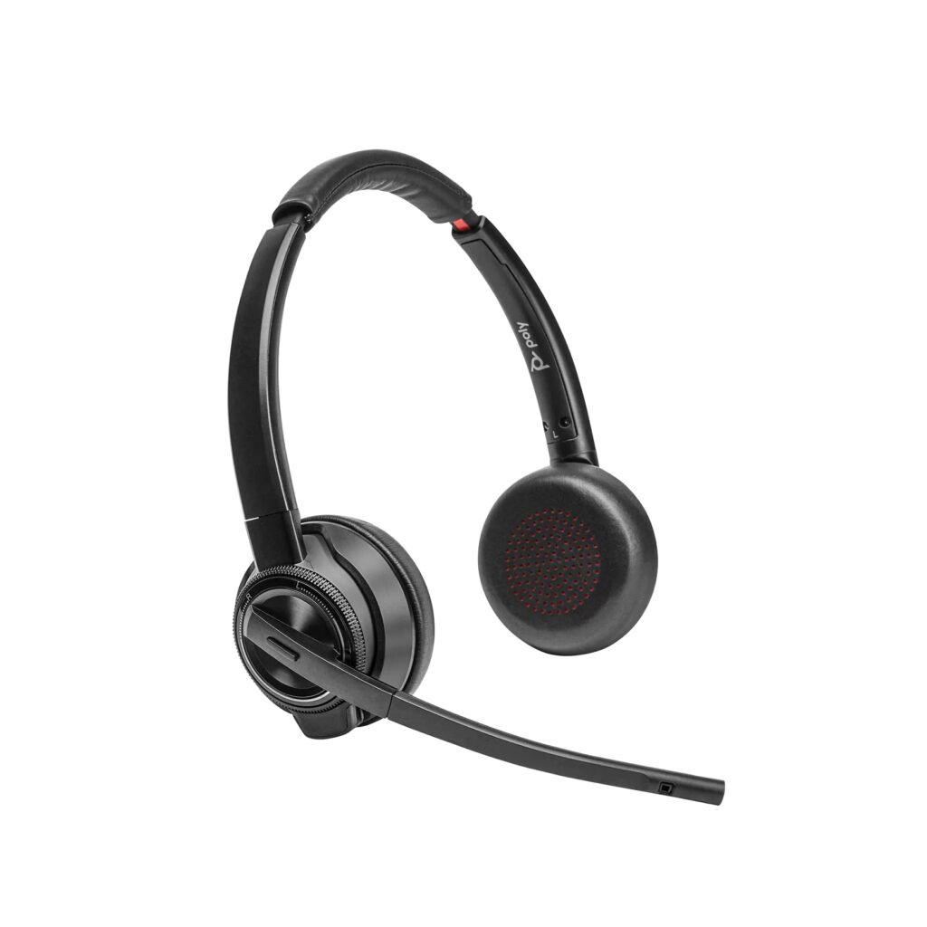 AUDÍFONOS POLY SAVI 8420 OFFICE STEREO – INALÁMBRICOS – BLUETOOTH 5.2