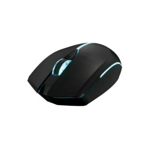 MOUSE INALÁMBRICO XTECH XTM-318 – 4 BOTONES CON LUZ – 3200 DPI – NEGRO