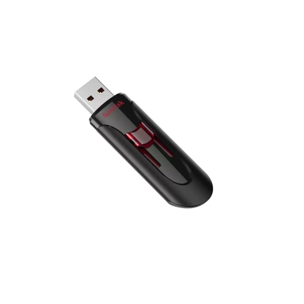 MEMORIA USB SANDISK CRUZER GLIDE 3.0 – 64GB – CONECTOR RETRÁCTIL