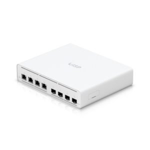 SWITCH UBIQUITI UISP SWITCH PLUS – 2.5 GBE – POE – PARA ISP – BLANCO