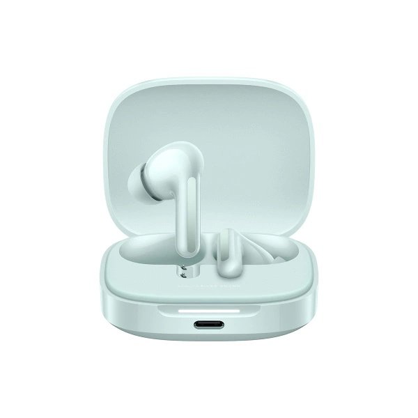 AUDÍFONOS XIAOMI REDMI BUDS 6 – HASTA 6,5 HORAS – VERDE CORAL