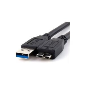 CABLE XTECH XTC-365 – USB A MICRO USB 3.0 – PARA DISCOS DUROS – 91 CM – NEGRO