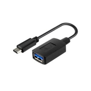 ADAPTADOR XTECH XTC-515 – USB-C MACHO A USB-A HEMBRA – USB 3.0 – 11.9 CM – NEGRO