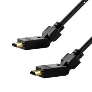 CABLE HDMI XTECH XTC-607 – MACHO A MACHO – CONECTORES GIRATORIOS – 6 PIES