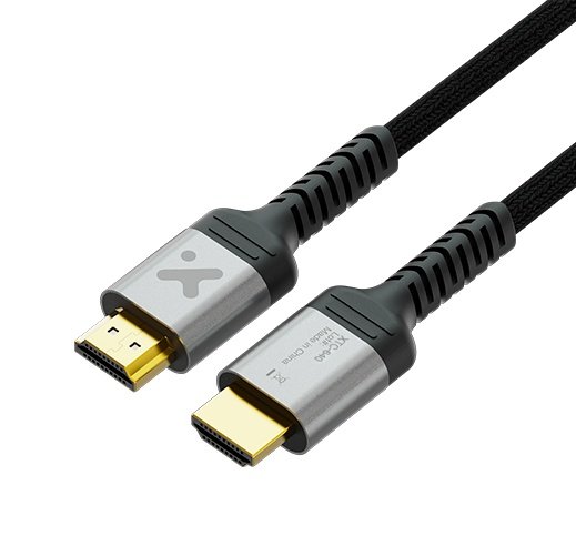CABLE HDMI XTECH XTC-640 – 2.1 8K 60 HZ – 48 GBPS – EARC – 10 PIES – NEGRO