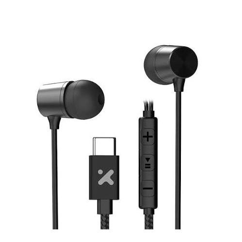 AUDÍFONOS XTECH XTH-300 TUNELOOP – USB-C – CON MICRÓFONO – CON CABLE