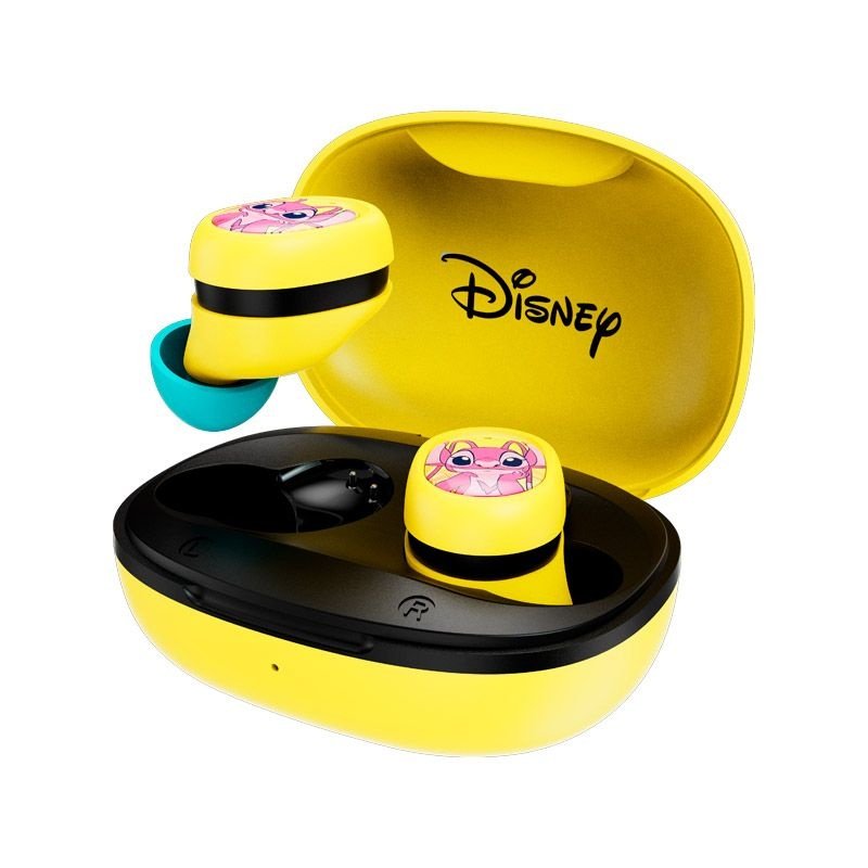 AUDÍFONOS XTECH XTH-D701ST DISNEY STITCH TWS – HASTA 12 HORAS – AMARILLO