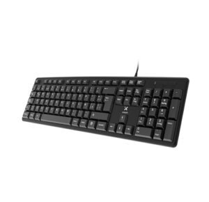 TECLADO XTECH XTK-092S – USB – ESPAÑOL – NEGRO