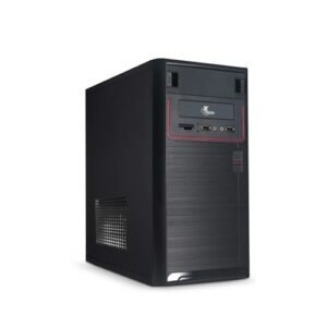 GABINETE XTECH XTQ-100 – MICRO ATX – FUENTE 600W – NEGRO