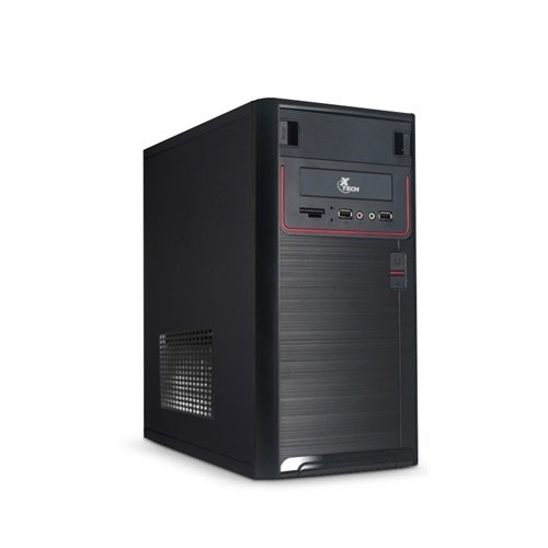 GABINETE XTECH XTQ-100 – MICRO ATX – FUENTE 600W – NEGRO