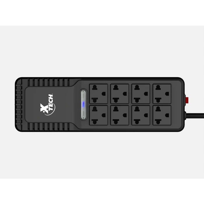 REGULADOR DE VOLTAJE XTECH XTR-1002 – 1000VA – 8 TOMAS – 110/120V