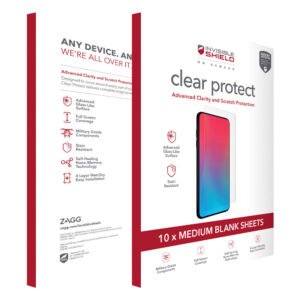PROTECTOR DE PANTALLA ZAGG ISOD FM CLEAR PRO 4