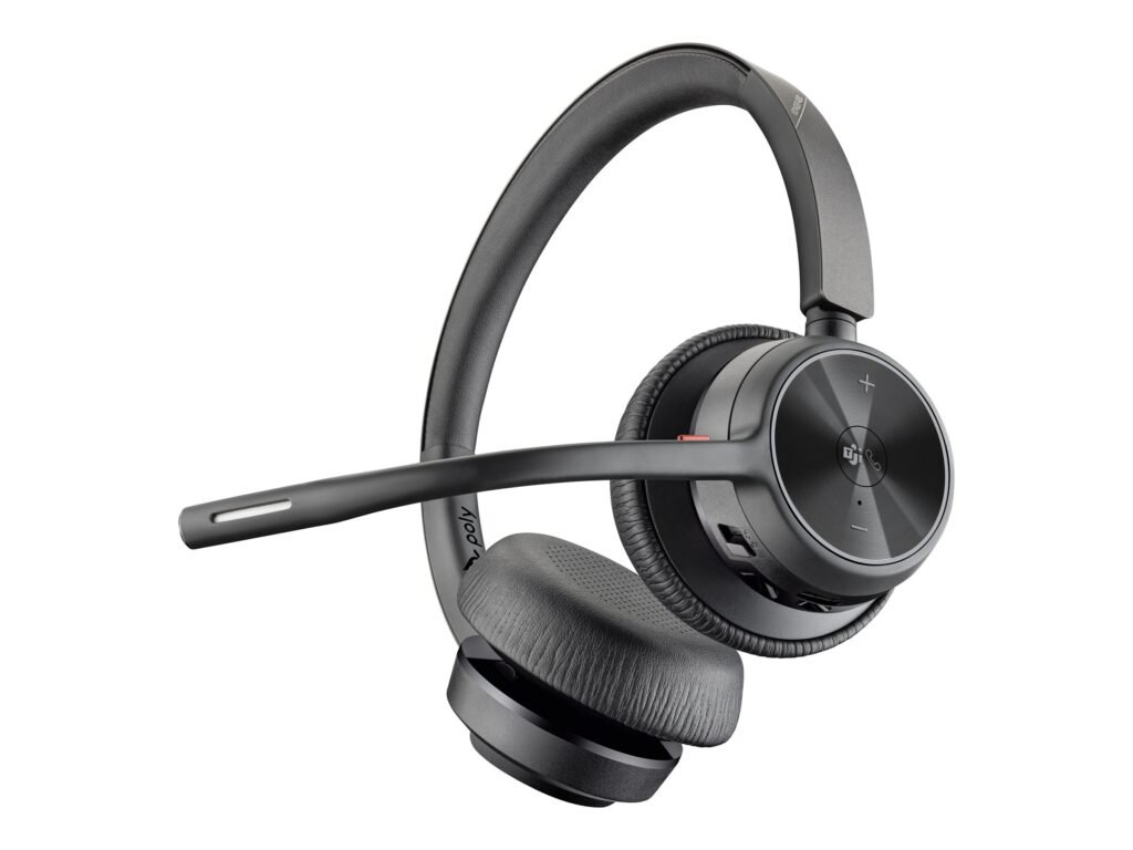 AUDÍFONOS POLY VOYAGER 4320-M – BLUETOOTH – USB-C – NEGRO